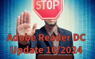 Adobe Reader DC Update fehlerhaft (Okt. 2024)